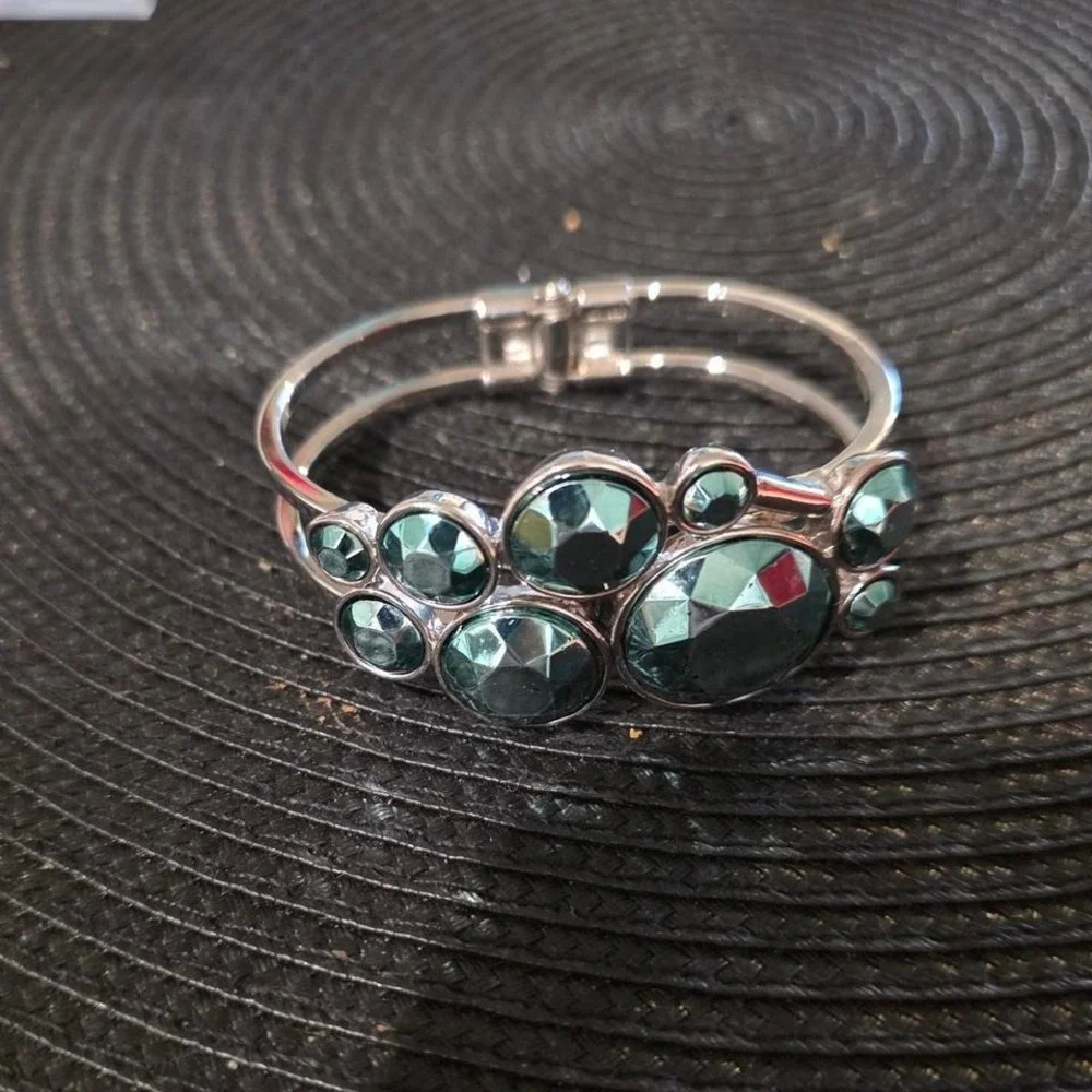 Established Jewelry silver blue